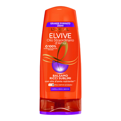 Balsam de par cret si uscat L'Oreal Elvive cu ulei de amla 200 ml