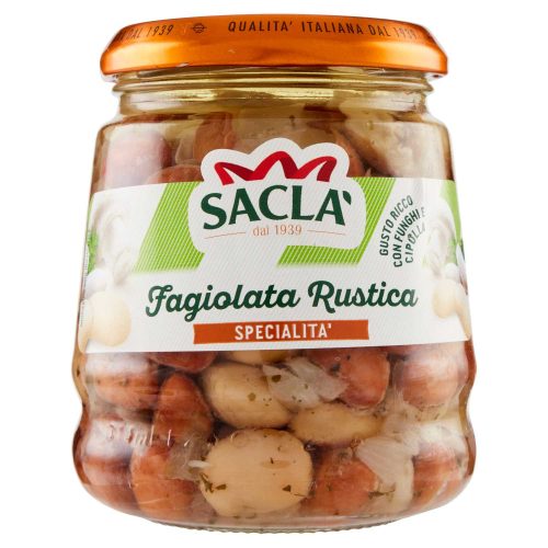Salata de fasole Rustica Sacla fara gluten 290gr