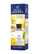Odorizant camera Felce Azzurra cu betisoare ceai alb si osmanthus 120 ml