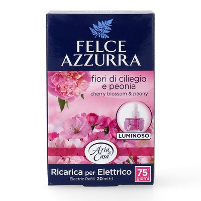 Odorizant camera Felce Azzurra rezerva flori de cires si bujor 20ml