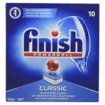 Tablete Finish clasic pentru masina de spalat vase 163gr 10buc