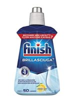 Solutie masina de spalat vase Finish stralucire si uscare a vaselor cu lamaie si lime 250 ml