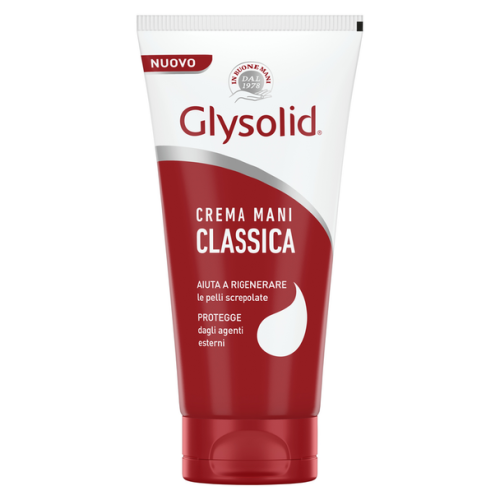 Crema de maini Glysolid clasica hidratare intensiva pentru maini crapate-tub 75 ml
