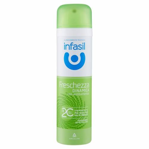 Antiperspirant spray antibacterian Infasil Freschezza Dinamica 150ml