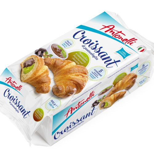Cornuri Antonelli cu fistic si ciocolata 225gr