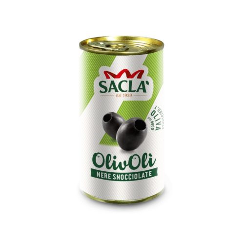 Masline negre Sacla fara samburi fara gluten 330gr