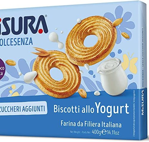 Biscuiti Misura cu iaurt fara zahar 400 gr