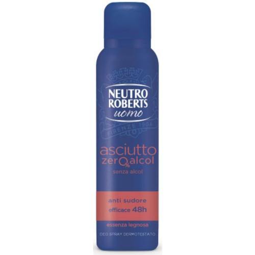Antiperspirant spray uscat Neutro Roberts cu esenta lemnoasa pentru barbati 150ml