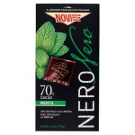 Ciocolata Novi 70% cacao cu menta fara gluten 75gr
