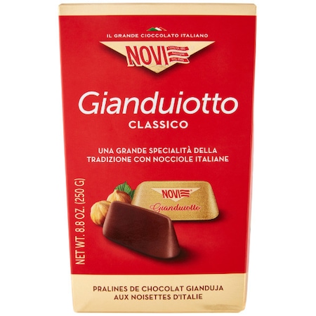 Praline de ciocolata cu lapte si alune gianduia, fara gluten 250gr