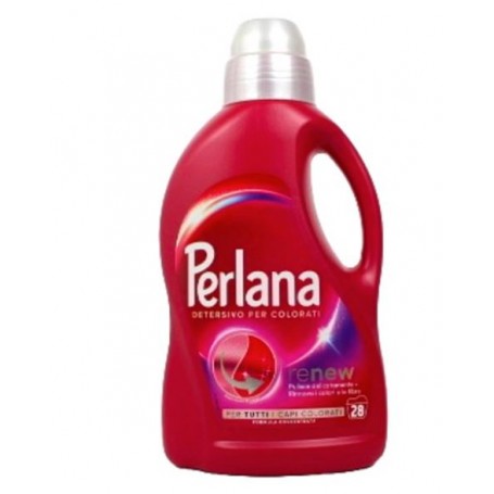 Detergent lichid Perlana "Culori Stralucitoare" 1,400ML -28 spalari