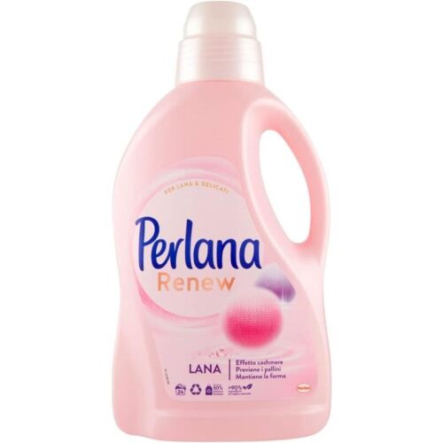 Detergent lichid Perlana haine delicate efect de casmir 1,400ml -28 spalari