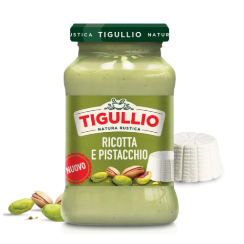Sos pesto Tigullio cu Ricotta Si Fistic fara gluten 185gr