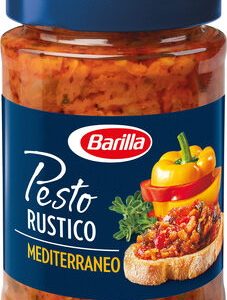 Sos pesto Barilla Rustico Mediterraneo fara gluten 200gr