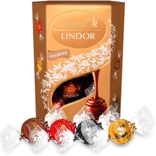 Praline de ciocoloata Lindt Lindor asortate fara gluten 200gr