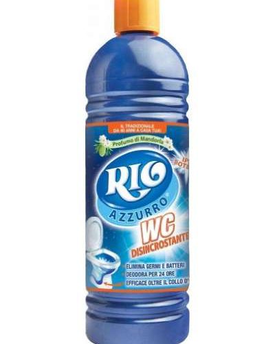 Detergent anticalcar Rio Azzurro pentru wc cu migdale 750ml