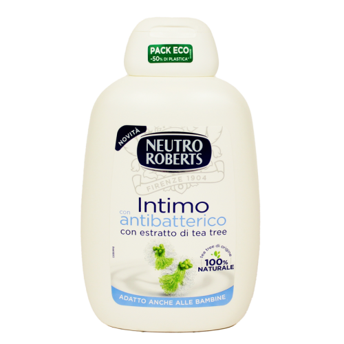 Detergent intim Neutro Roberts antibacterian cu ceai 200 ml