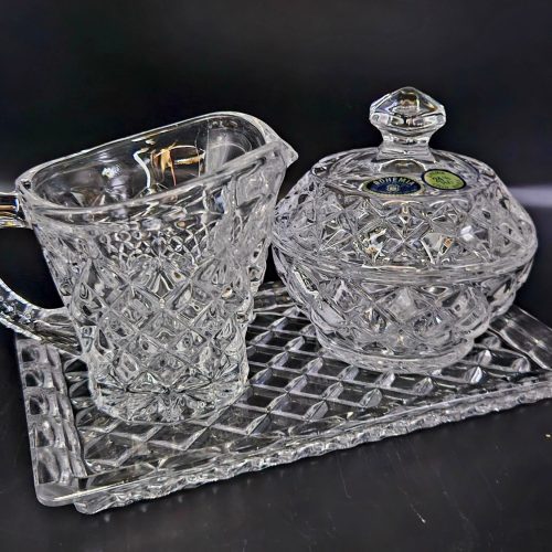 Set latiera tavita zaharnita Madison Cristal Bohemia