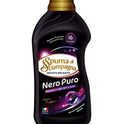 Detergent lichid pentru haine negre Spuma Di Sciampagna 800 ml 16 spalari