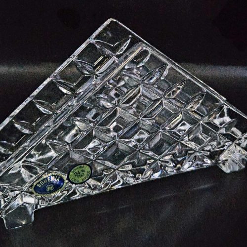 Suport servetele din Cristal de Bohemia Colectia Madison