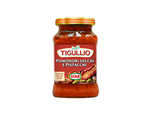 Sos Pesto Tigullio cu rosii uscate si fistic fara gluten 190G