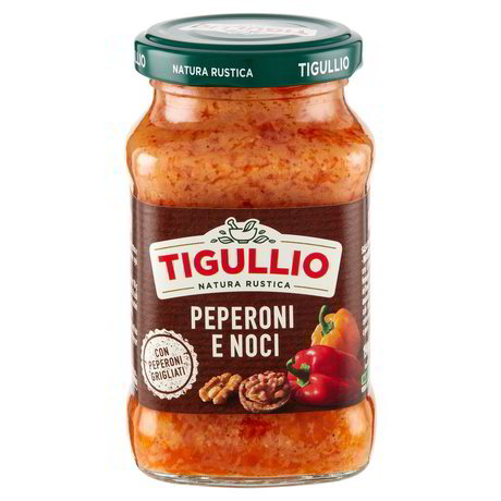 Sos pesto Tigullio ardei si nuci fara gluten 185g
