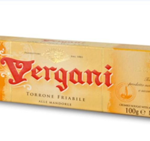 Nuga Vergani Torrone cu migdale fara gluten 100gr