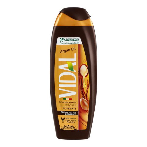 Gel de dus Vidal cu ulei de argan 250 ml
