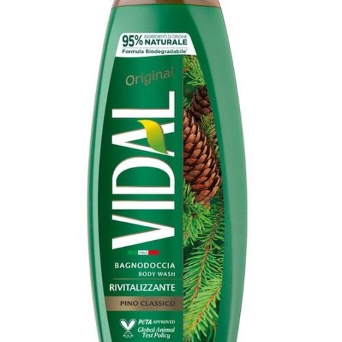 Gel de dus Vidal clasic cu pin 500 ml