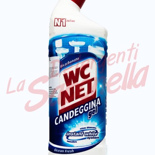 Gel wc Wc Net si obiecte sanitare cu clor si bicarbonat 700 ml