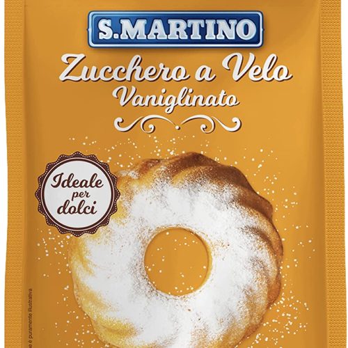 Zahar pudra vanilat San Martino pentru dulciuri fara gluten 125 gr