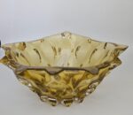 Fructiera Bohemia Samba amber 21cm