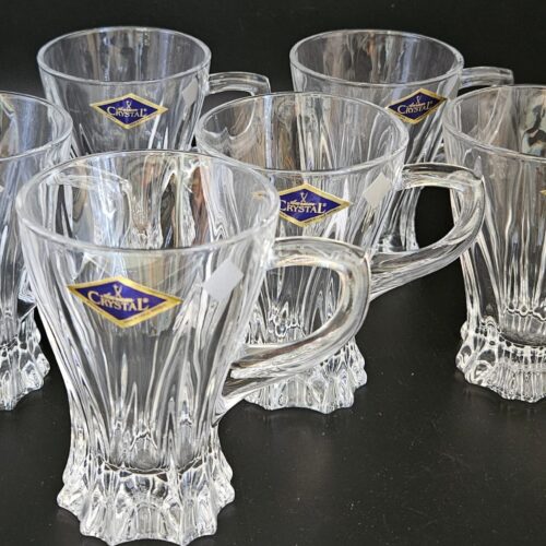 Set 6 cesti 150 ml Bohemia cristalin