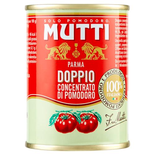 Concentrat de rosii Mutti dublu 140gr