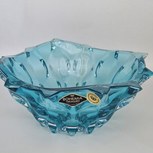 Fructiera cristalin Bohemia Samba Aquamarin