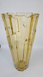 Vaza cristalin Bohemia Bolero Amber -30cm